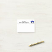 ビジネスロゴのデザインあなた専有物 ポストイット (デスク上)