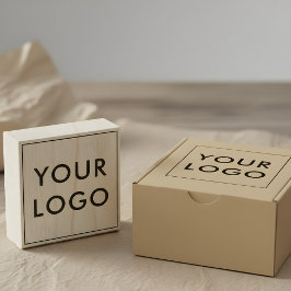 ビジネスロゴのフルサイズのシンプル ラバースタンプ