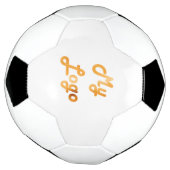 ビジネスロゴのブランドカラー サッカーボール (回転)