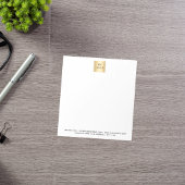 ビジネスロゴのブランドカラー ノートパッド