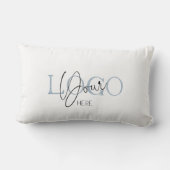 ビジネスロゴのブランドプロモーションはこちら ランバークッション (裏面)