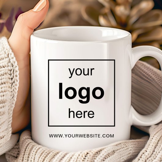 ビジネスロゴのプロモモダンーション コーヒーマグカップ