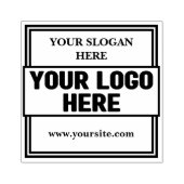 ビジネスロゴのプロモーションに関するカスタム ラバースタンプ (インプリント)