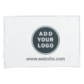 ビジネスロゴのプロモーションカスタムの追加 枕カバー (正面右)