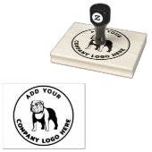 ビジネスロゴのプロモーションカスタム ラバースタンプ (押印)