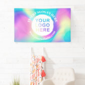 ビジネスロゴのプロモーションバナー 横断幕 (インサイチュ)