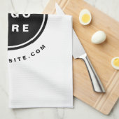 ビジネスロゴのプロモーション会社 キッチンタオル (四つ折り)