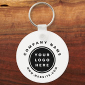 ビジネスロゴのプロモーション会社 キーホルダー (正面)