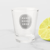 ビジネスロゴのプロモーション会社 ショットグラス (裏面)