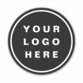 ビジネスロゴのプロモーション会社 シール (正面)