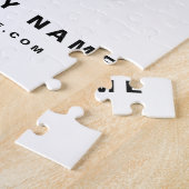 ビジネスロゴのプロモーション会社 ジグソーパズル (側面)