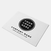 ビジネスロゴのプロモーション会社 ドアマット (アングル)