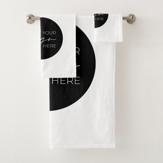 ビジネスロゴのプロモーション会社 バスタオルセット (インサイチュ)