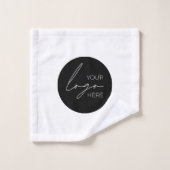 ビジネスロゴのプロモーション会社 バスタオルセット (ウォッシュタオル)