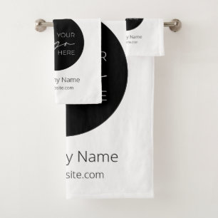 ビジネスロゴのプロモーション会社 バスタオルセット