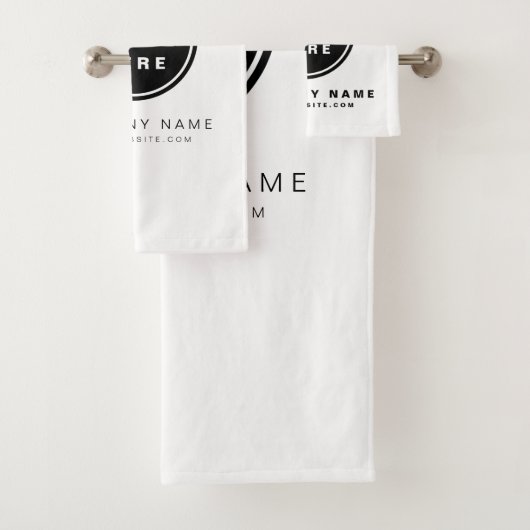 ビジネスロゴのプロモーション会社 バスタオルセット (インサイチュ)