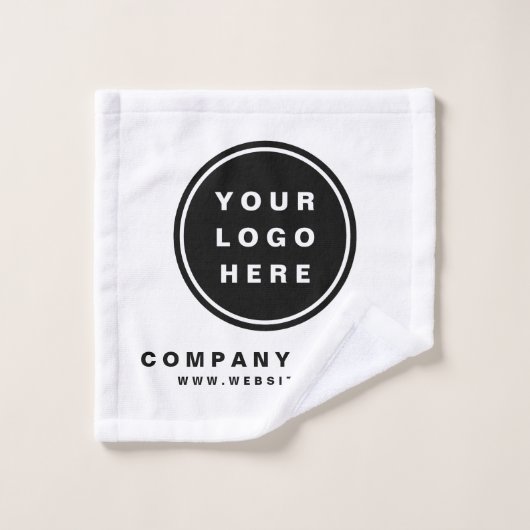ビジネスロゴのプロモーション会社 バスタオルセット (ウォッシュタオル)