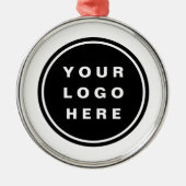 ビジネスロゴのプロモーション会社 メタルオーナメント (正面)