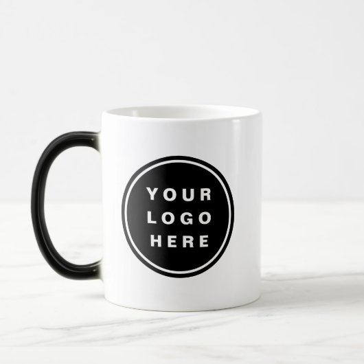 ビジネスロゴのプロモーション会社 モーフィングマグカップ (左)