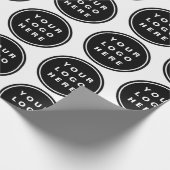 ビジネスロゴのプロモーション会社 ラッピングペーパー (角)