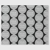 ビジネスロゴのプロモーション会社 ラッピングペーパー (フラット)