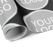 ビジネスロゴのプロモーション会社 ラッピングペーパー (ロールコーナー)