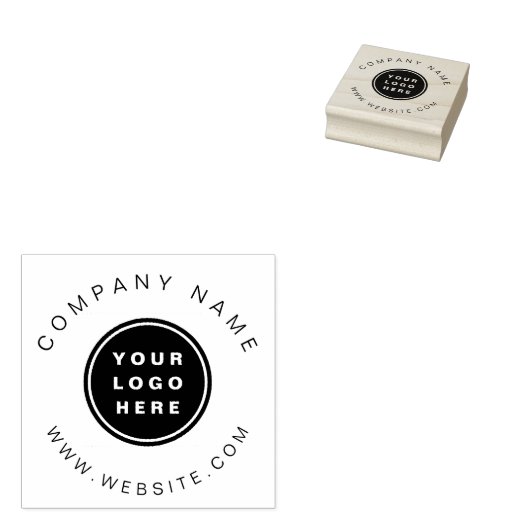 ビジネスロゴのプロモーション会社 ラバースタンプ (押印)