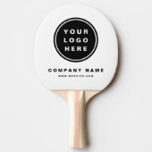 ビジネスロゴのプロモーション会社 卓球ラケット (正面)