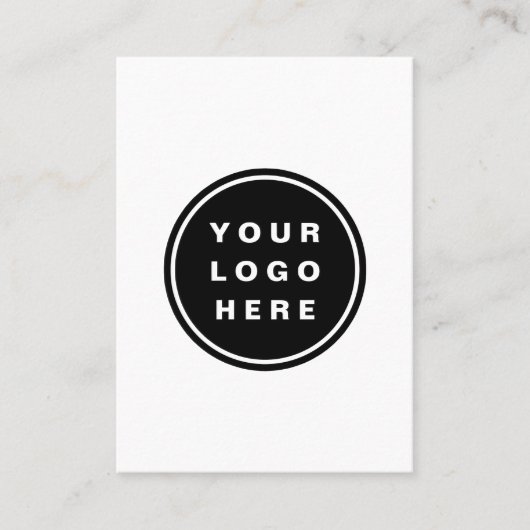 ビジネスロゴのプロモーション会社 名刺 (正面)