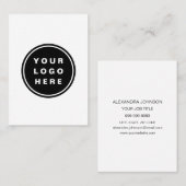 ビジネスロゴのプロモーション会社 名刺 (正面/裏面)