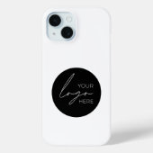 ビジネスロゴのプロモーション会社 Case-Mate iPhoneケース (裏面)