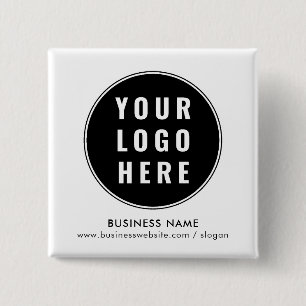 ビジネスロゴのミニマリスト会議スワッグ 缶バッジ