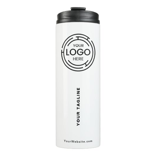 ビジネスロゴのミニマル タンブラー (正面)