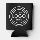 ビジネスロゴのミニマル 缶クーラー (正面)