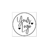 ビジネスロゴのラバースタパーソナライズされたムを作成する ラバースタンプ (インプリント)