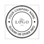 ビジネスロゴのラバースタンプカスタムを作成する ラバースタンプ (インプリント)