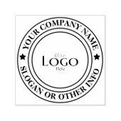 ビジネスロゴの作成カスタム方法 セルフインキングスタンプ (デザイン)