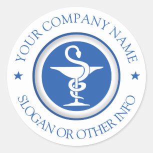 ビジネスロゴの作成 ラウンドシール