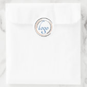 ビジネスロゴの作成 ラウンドシール (バッグ)