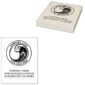 ビジネスロゴの作成 ラバースタンプ (押印)