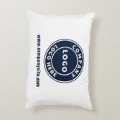 ビジネスロゴの年間企業のイベント アクセントクッション (裏面(縦))