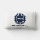 ビジネスロゴの年間企業のオフィスまたはショールーム ランバークッション (裏面)