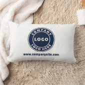 ビジネスロゴの年間企業のオフィスまたはショールーム ランバークッション (ブランケット)