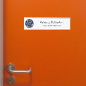 ビジネスロゴの従業員名と役職の追加 サインプレート