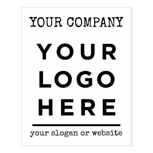 ビジネスロゴの手作り名前をカスタムするスローガン ラバースタンプ (インプリント)