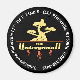 ビジネスロゴの背景 マグネット