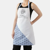 ビジネスロゴの色ブロックパターン名タイトル エプロン (インサイチュ)