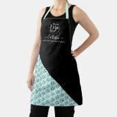 ビジネスロゴの色ブロックパターン名タイトル エプロン (インサイチュ)