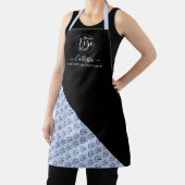 ビジネスロゴの色ブロックパターン名タイトル エプロン (インサイチュ)