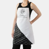 ビジネスロゴの色ブロックパターン名タイトル エプロン (インサイチュ)